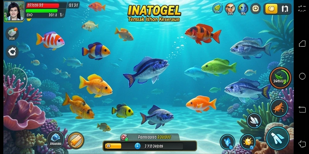 Tampilan aksi memukau dalam gameplay Tembak Ikan INATOGEL.