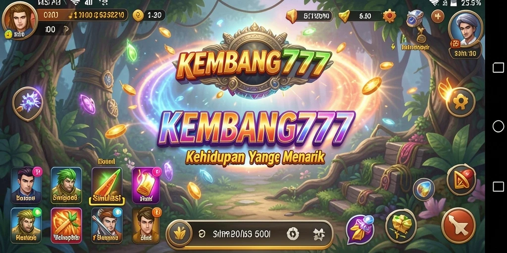 Tampilan gameplay KEMBANG777 yang menarik dan interaktif.