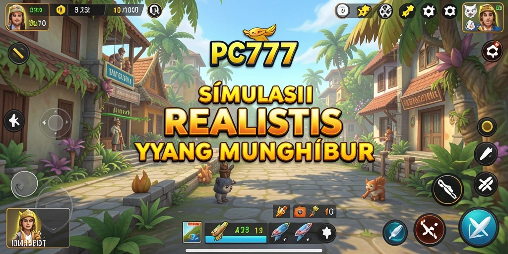 Tampilan gameplay PC777 yang menarik dan interaktif di dunia virtual.