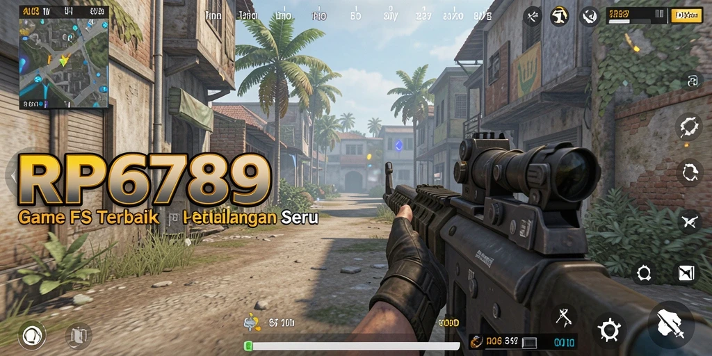 Tampilan gameplay seru dalam RP6789 yang menampilkan aksi mendebarkan.
