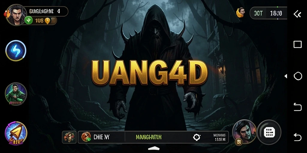 Gameplay menyeramkan di UANG4D dengan nuansa horor yang kuat.